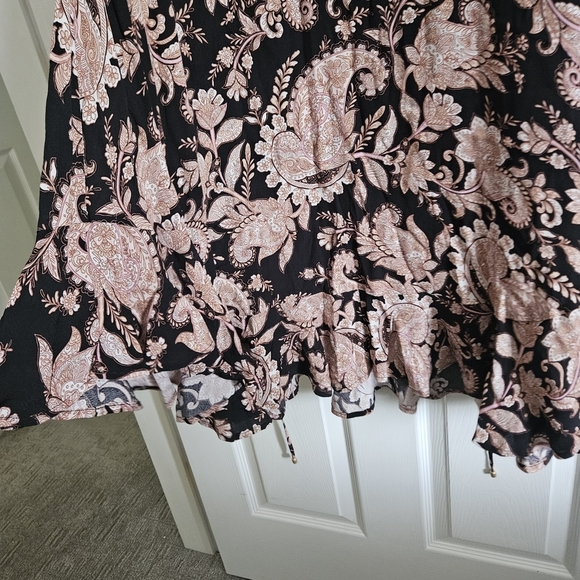 Kivari Pink Black Crew Neck Sundress Anthropologie - Picture 8 of 10
